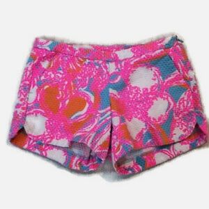 LILLY PULITZER Adie Shorts; Shorely Blue Feeling Tanked. STYLE: 11580 Size 8